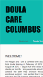 Mobile Screenshot of doulacarecolumbus.com